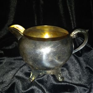 Silver Creamer Dish